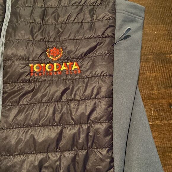 Black & Blue Norrona Insulated Vest with Logo Men’s medium - Picture 3 of 13